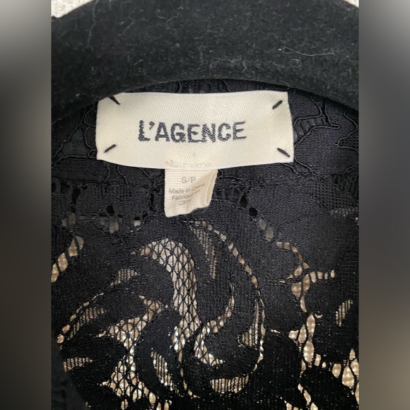 L’agence Daisie Black lace blouse - Picture 6 of 12